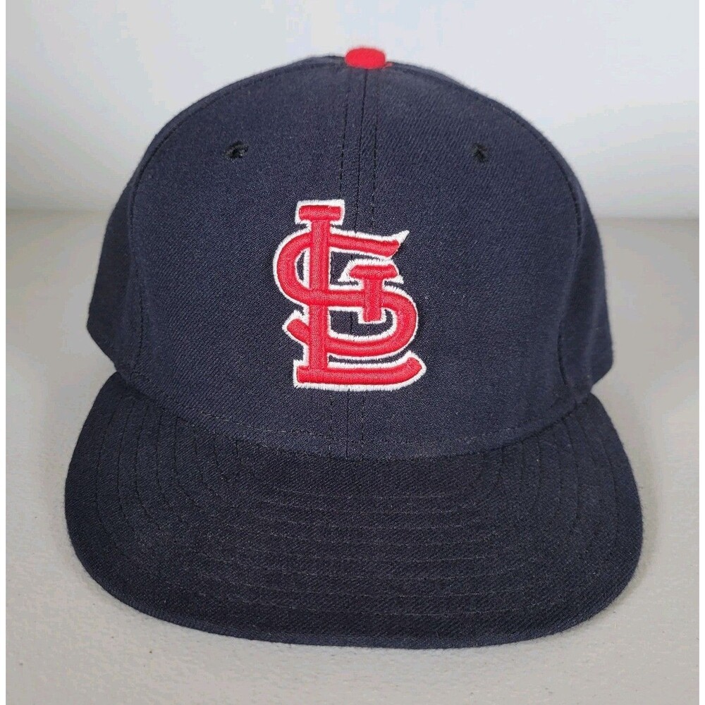 St Louis Cardinals New Era 59FIFTY Fitted Hat Size 7 1/2 MLB On Field Cap 5950